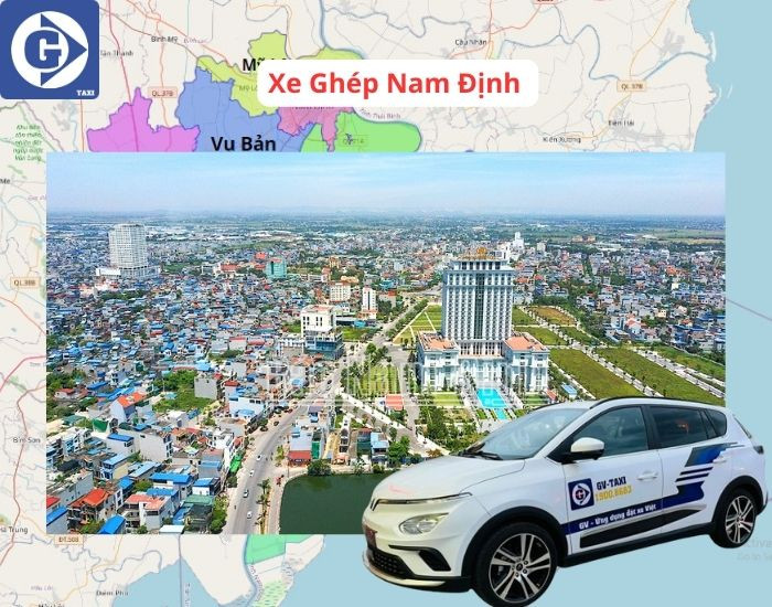Hành khách sử dụng dịch vụ xe ghép tại Nam Định