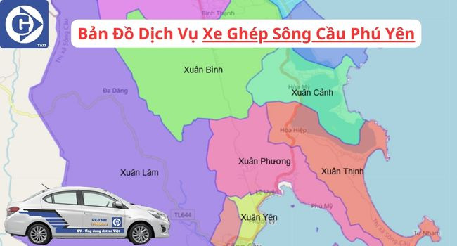 Hành khách tìm kiếm thông tin về dịch vụ xe ghép Sông Cầu Phú Yên trên điện thoại.