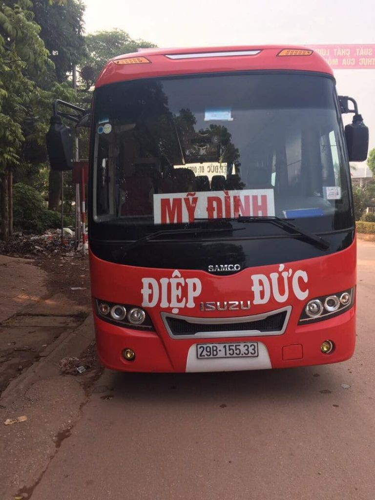 Hành trình của nhà xe Điệp Đức từ Hà Nội đến Lục Ngạn