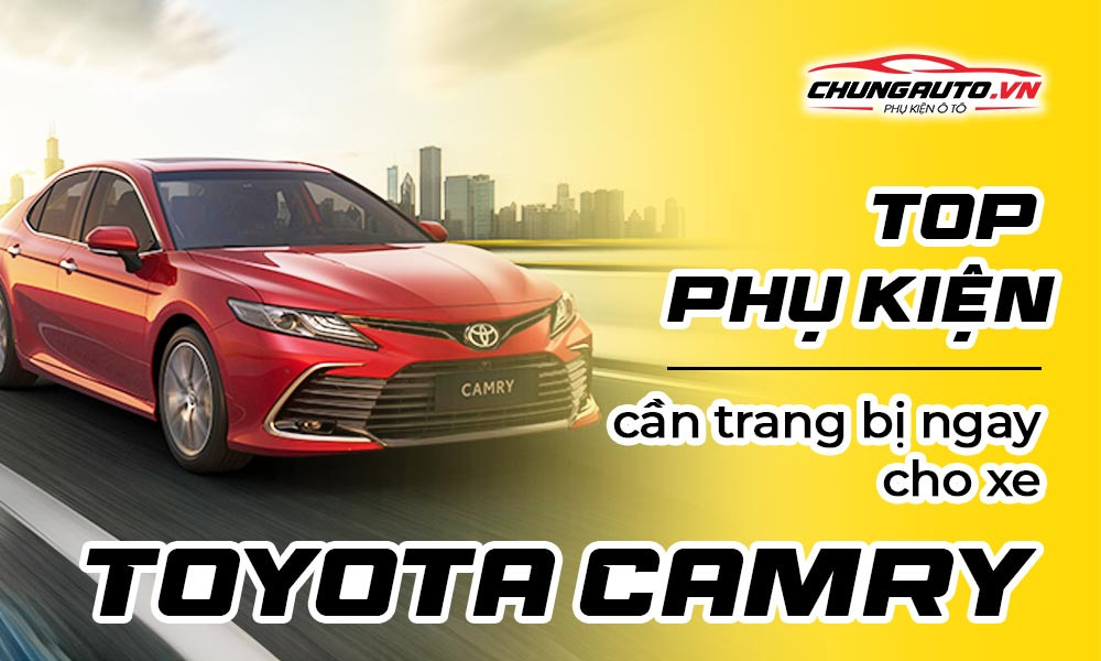 Hệ thống âm thanh độ trên xe Toyota Camry