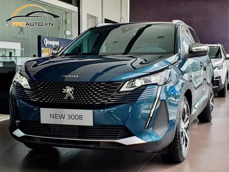 Hệ thống cảm biến áp suất lốp hiện đại đang được lắp đặt trên xe Peugeot 3008, giúp theo dõi tình trạng lốp