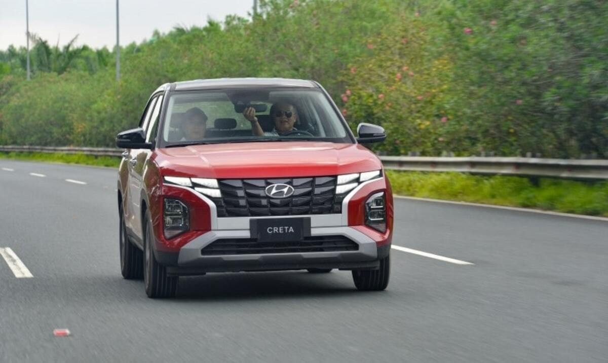 Hệ thống giải trí 10.25 inch trên Hyundai Creta