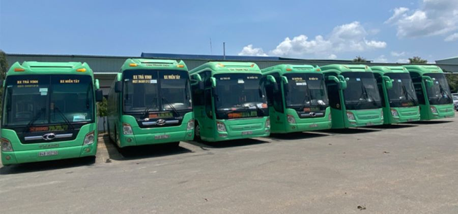 Hệ thống giường nằm chất lượng cao của Nhà xe Tân Thanh Thủy
