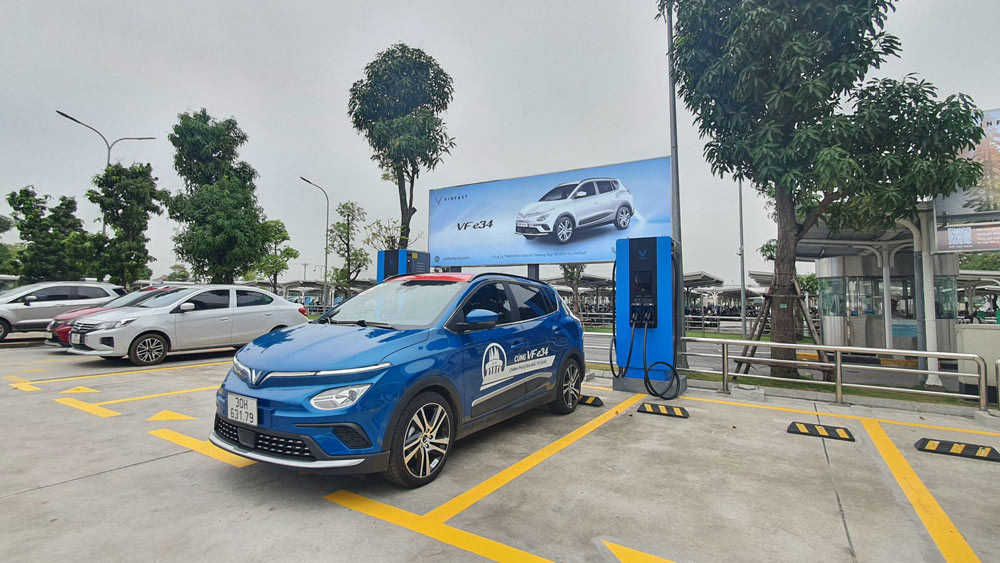 Hệ thống trạm sạc VinFast Lào Cai