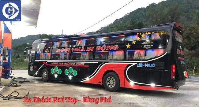 Hệ thống xe mới của nhà xe Bình Mùi phục vụ hành khách đi Phú Thọ
