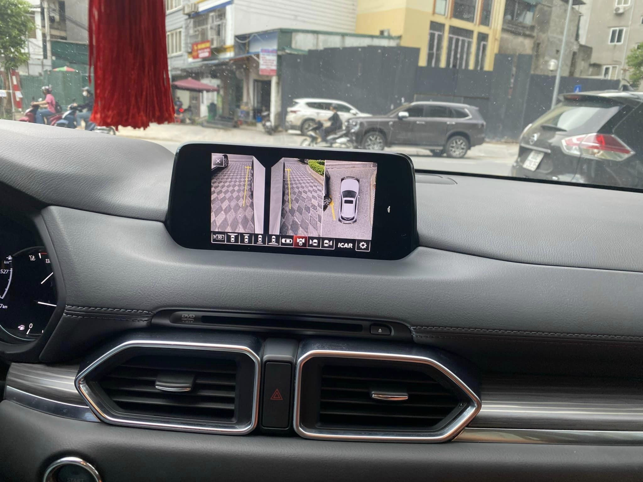 Hình ảnh Mazda CX-5 sau khi lắp đặt camera 360 Icar Elliview M12