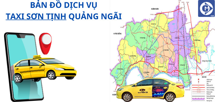 Hình ảnh minh họa danh sách các hãng taxi phổ biến tại Huyện Sơn Tịnh, Quảng Ngãi kèm số điện thoại liên hệ nhanh