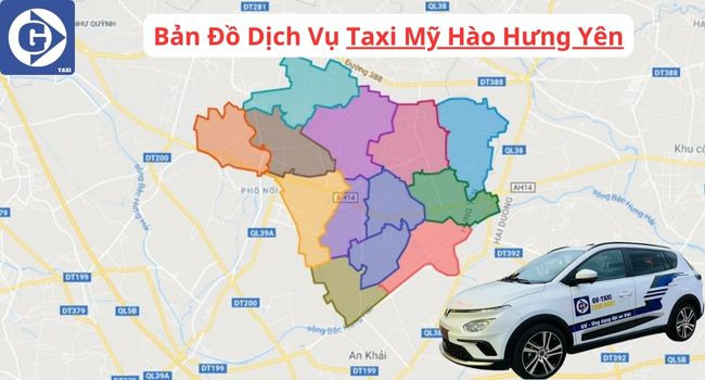 Hình ảnh minh họa dịch vụ taxi Mỹ Hào Hưng Yên