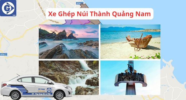 Hình ảnh minh họa dịch vụ xe ghép tại khu vực Núi Thành Quảng Nam