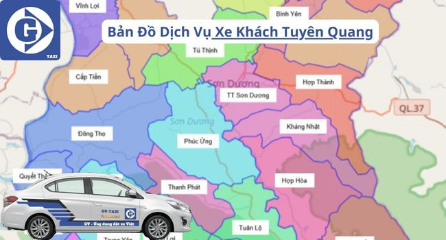 Hình ảnh minh họa dịch vụ xe khách tại Tuyên Quang