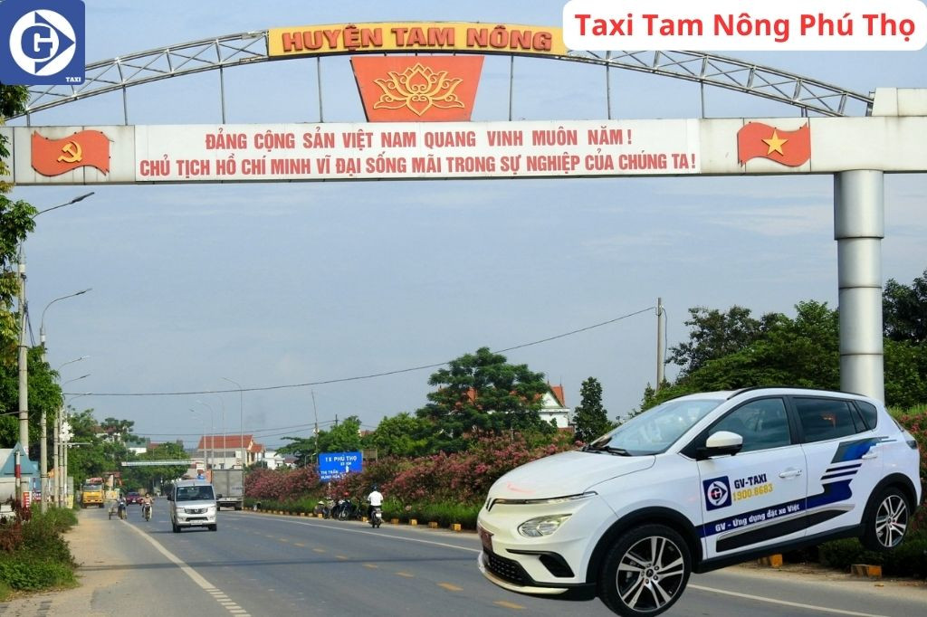 Hình ảnh minh họa một chiếc xe taxi Tam Nông Phú Thọ, thể hiện sự sẵn sàng phục vụ khách hàng tại khu vực này.