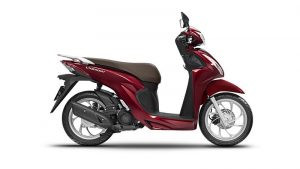 Hình ảnh minh họa phiên bản Cao cấp của Honda Vision 2023 với màu sơn bóng