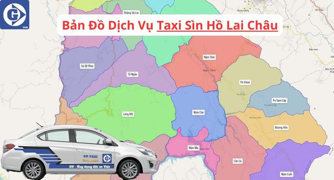 Hình ảnh minh họa ứng dụng đặt xe taxi tại Sìn Hồ Lai Châu