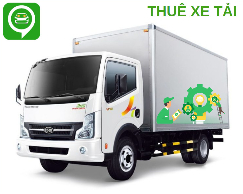 Hình ảnh minh họa về dịch vụ thuê xe tải chở hàng