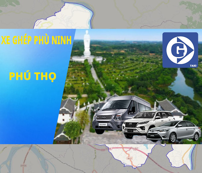 Hình ảnh minh họa về xe ghép tại khu vực Phù Ninh Phú Thọ, thể hiện dịch vụ di chuyển tiện lợi.