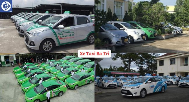 Hình ảnh minh họa việc đặt xe taxi Ba Tri qua ứng dụng di động