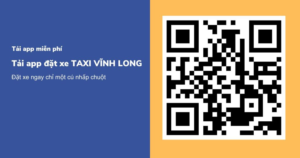 Hình ảnh minh họa xe taxi đang di chuyển tại Vĩnh Long