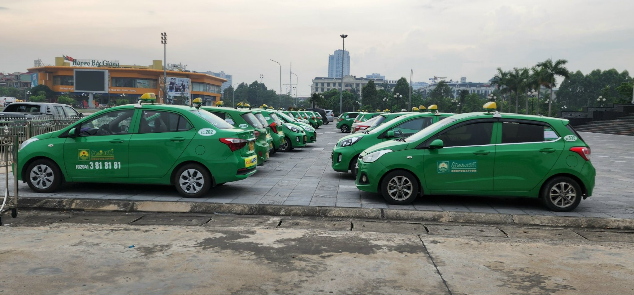 Hình ảnh tổng đài Taxi Lục Nam hỗ trợ khách hàng