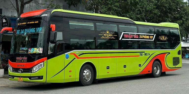 Hình ảnh tổng quan về Nhà xe Thuận Tâm