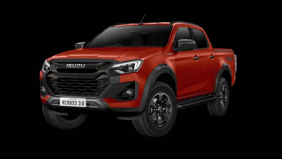 Hình ảnh tổng thể xe bán tải Isuzu D-Max 5 chỗ với thiết kế hiện đại