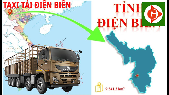 Hình ảnh ứng dụng đặt dịch vụ Taxi Tải Điện Biên trên điện thoại