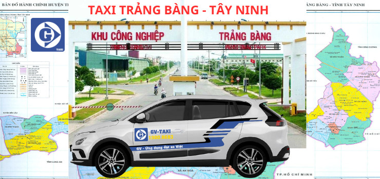 Hình ảnh ứng dụng gọi xe GV-Taxi phổ biến tại Trảng Bàng