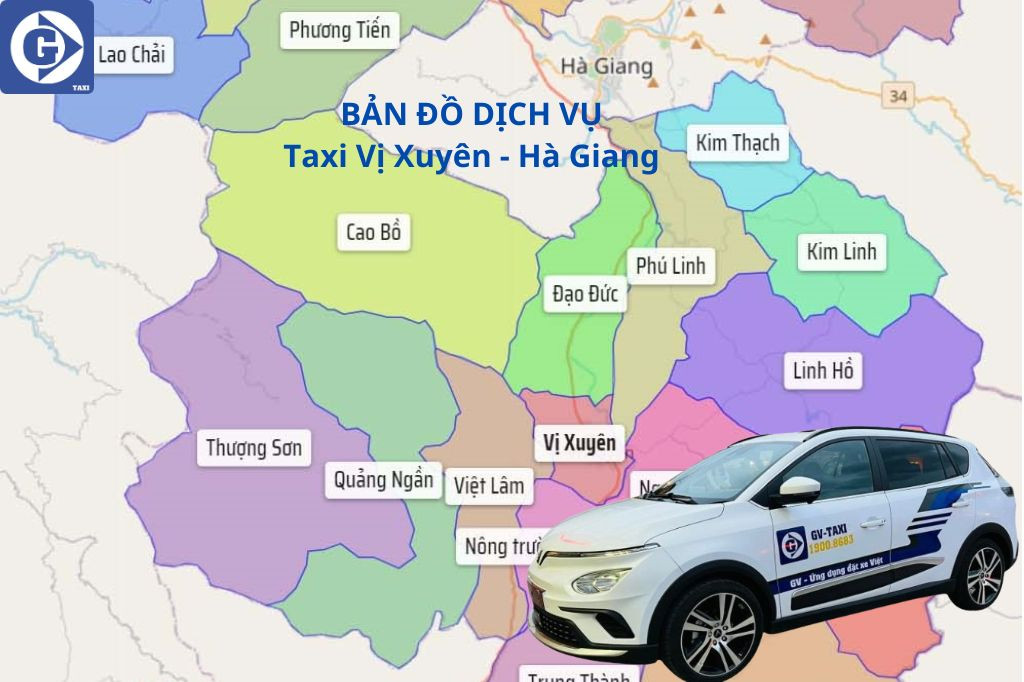 Hình ảnh ứng dụng gọi xe taxi Vị Xuyên tiện lợi