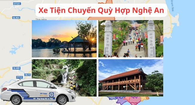 Hình ảnh xe ghép chất lượng cao phục vụ tuyến Quỳ Hợp Nghệ An