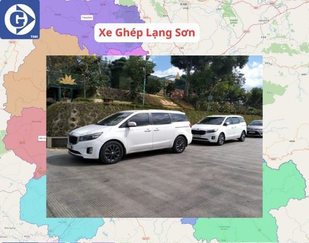 Hình ảnh xe ghép Lạng Sơn đang hoạt động trên tuyến đường