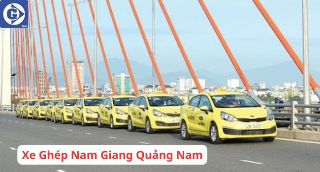 Hình ảnh xe ghép Nam Giang sẵn sàng phục vụ hành khách