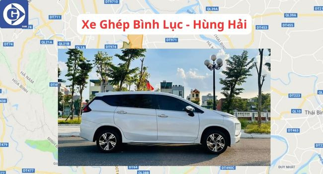 Hình ảnh xe ghép phục vụ tuyến Bình Lục Hà Nam