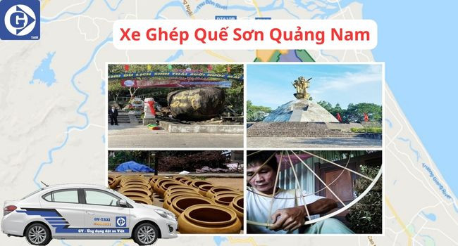 Hình ảnh xe ghép Quế Sơn Quảng Nam sẵn sàng phục vụ khách hàng