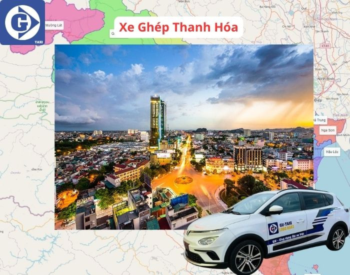Hình ảnh xe ghép Thanh Hóa sẵn sàng phục vụ hành khách