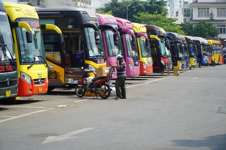Hình ảnh xe khách chạy tuyến Đà Nẵng Thái Bình