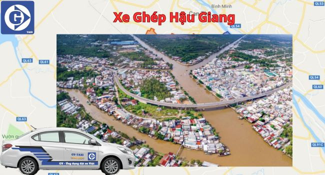 Hình ảnh xe khách phục vụ dịch vụ Xe Ghép Hậu Giang tiện lợi
