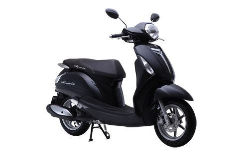 Hình ảnh xe Nozza Grande phiên bản Deluxe màu đen huyền bí