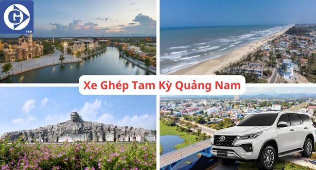 Hình ảnh xe ô tô được sử dụng trong dịch vụ xe ghép Tam Kỳ, Quảng Nam.