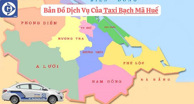 Hình ảnh xe Taxi Bạch Mã Huế tại Thừa Thiên Huế