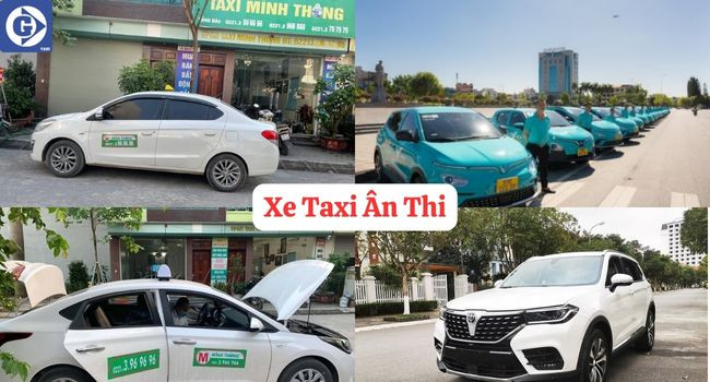 Hình ảnh xe taxi đang hoạt động tại Ân Thi Hưng Yên, minh họa dịch vụ đặt xe qua ứng dụng di động