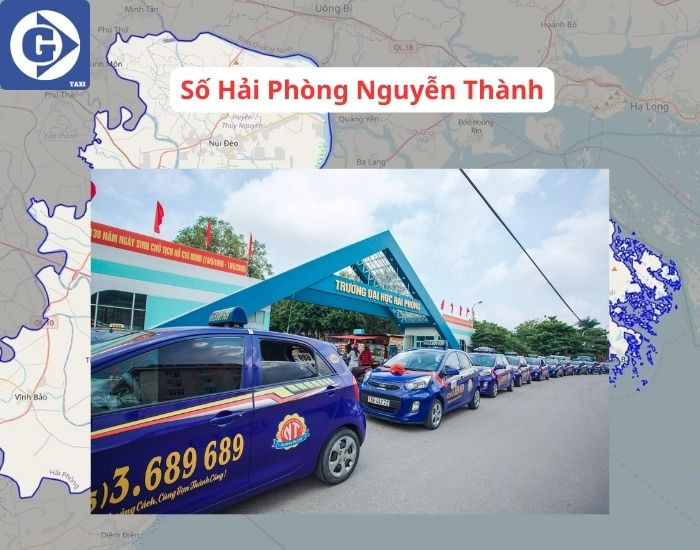 Hình ảnh xe taxi Nguyễn Thành trên đường