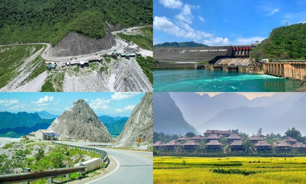 Hòa Bình là địa điểm lý tưởng cho chuyến nghỉ dưỡng cuối tuần (Ảnh: Sưu tầm internet)