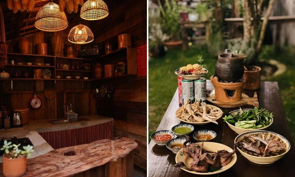 Homestay cung cấp đầy đủ đồ dùng bếp núc cho các nhóm nhỏ, nhóm lớn và gia đình