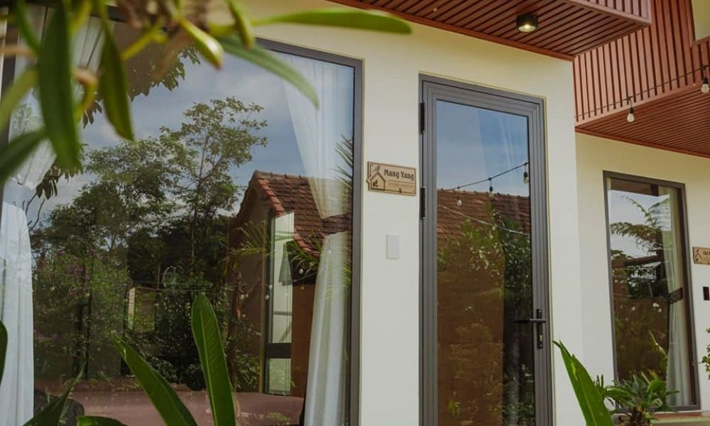 Homestay Hơ Đơng Pleiku với phong cách trang trí đẹp mắt, mang đậm dấu ấn truyền thống
