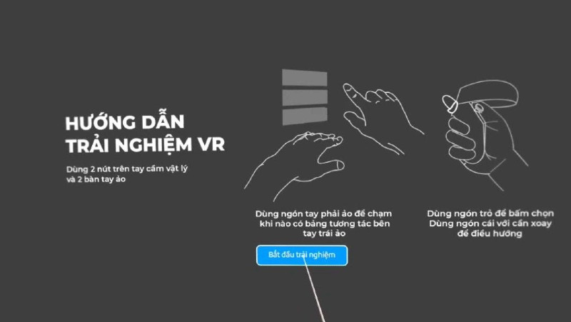 Hướng dẫn cách sử dụng kính thực tế ảo VR và tay cầm điều khiển