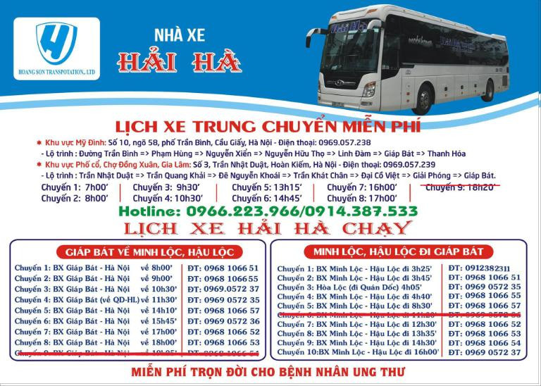 Hướng dẫn đặt vé qua hotline Nhà xe Hải Hà
