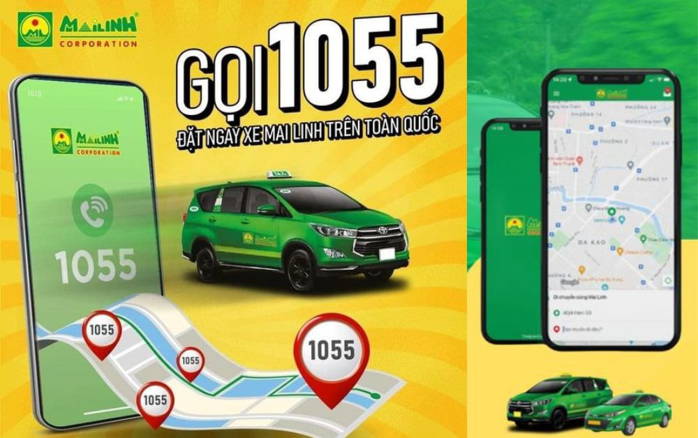Hướng dẫn đặt xe Taxi Mai Linh nhanh chóng qua tổng đài 1055