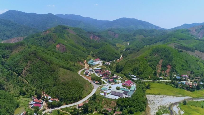 Huyện Minh Long là điểm dừng của xe buýt Minh Long Quảng Ngãi