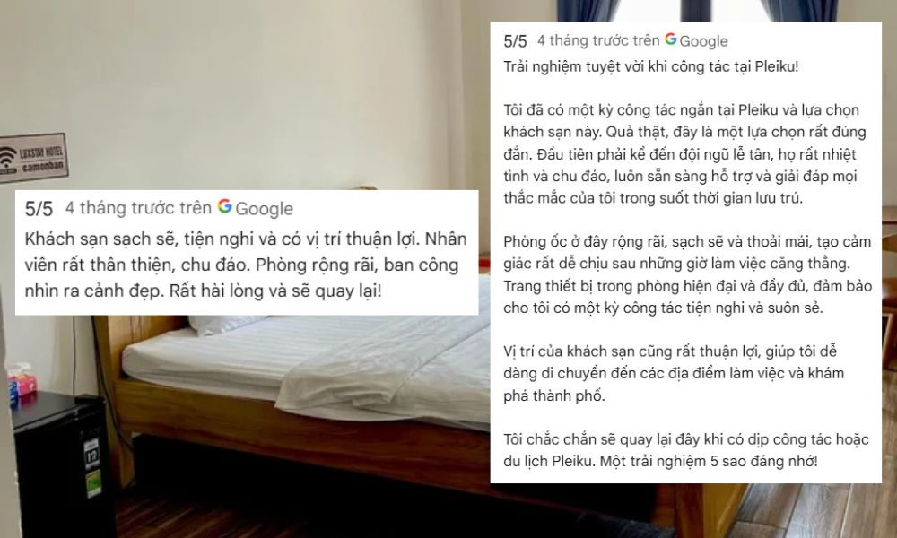 Khách công tác đều có trải nghiệm tuyệt vời tại Luxstay &amp; Coffee