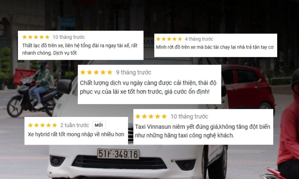 Khách hàng sử dụng dịch vụ Vinasun Taxi tại Đồng Nai an tâm về đồ đạc