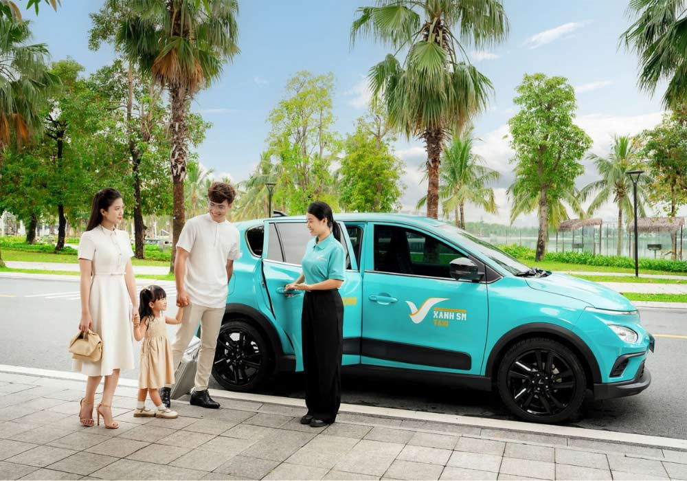 Khách hàng trải nghiệm dịch vụ taxi Mai Linh Gia Nghĩa an toàn